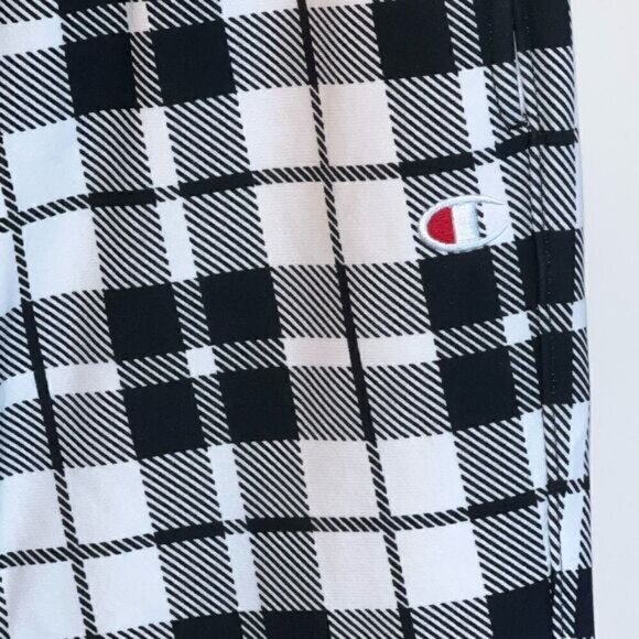 NWOT Champion Fleece Lined Winter Tights sweatpants Polka Dot Check Women s Sz S - Picture 4 of 8